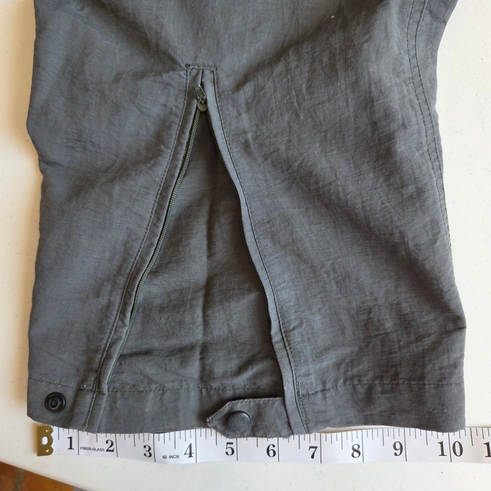 The North Face Mens Convertible Cargo Hiking Pants Gray Zip Off Size Large - Picture 10 of 15